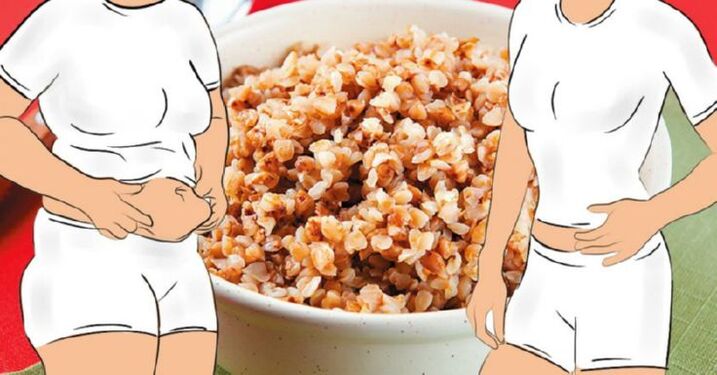 Slim down the buckwheat croup
