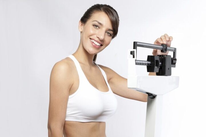 measure weight during a drinking diet